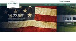 Desktop Screenshot of hudsonhillsgolf.com